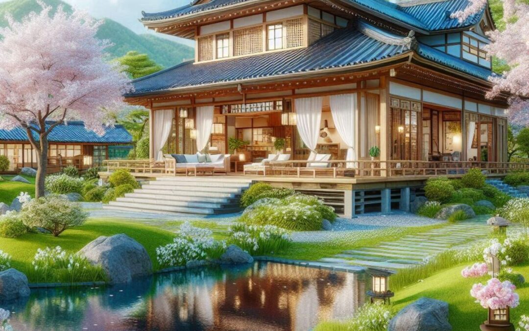 在京都拥有一处富裕阶层瞩目的“和风别墅”