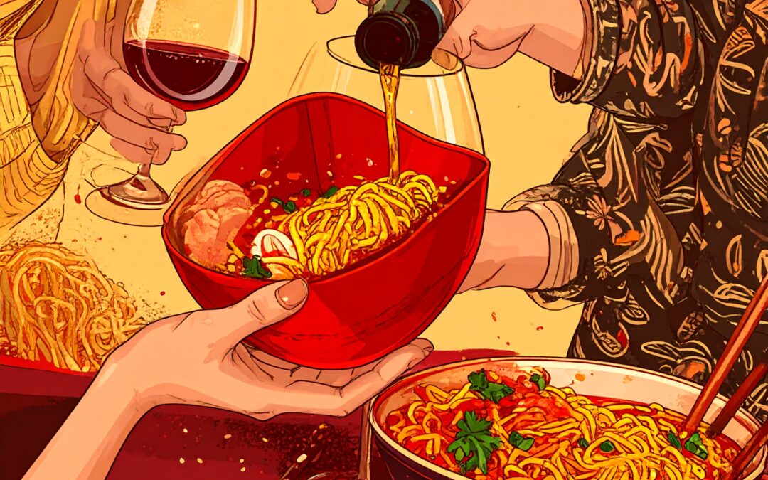 新提案：「拉面 × 葡萄酒」──享受属于大人的味觉