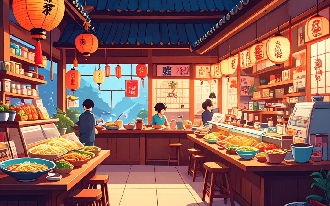 拉面店的吧台是一座舞台 —— 日式服务与空间美学