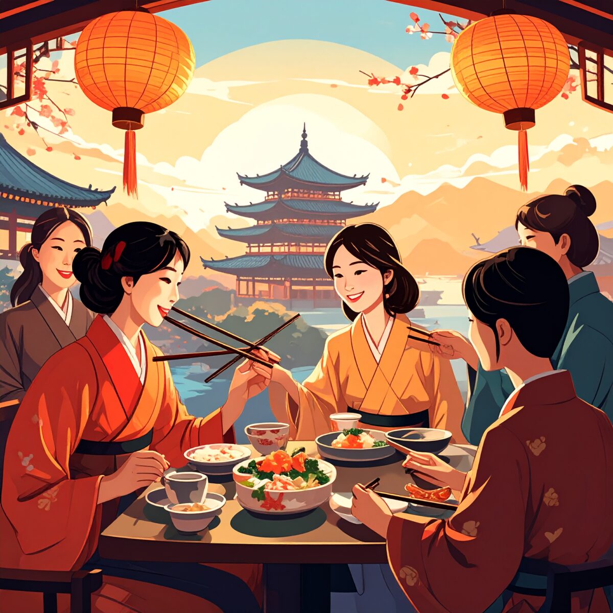 筷子之国的礼仪与美学——蕴藏于动作中的饮食文化