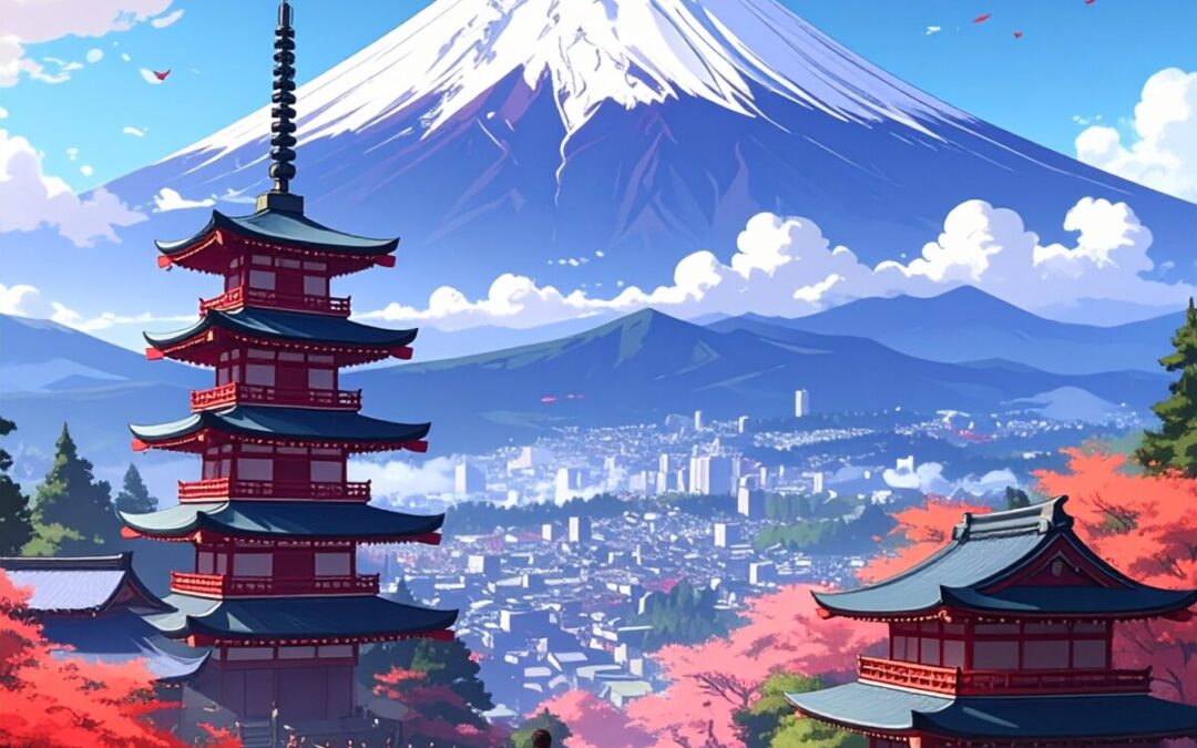 风景中的权威 —— 富士山与城堡呈现的日本精神