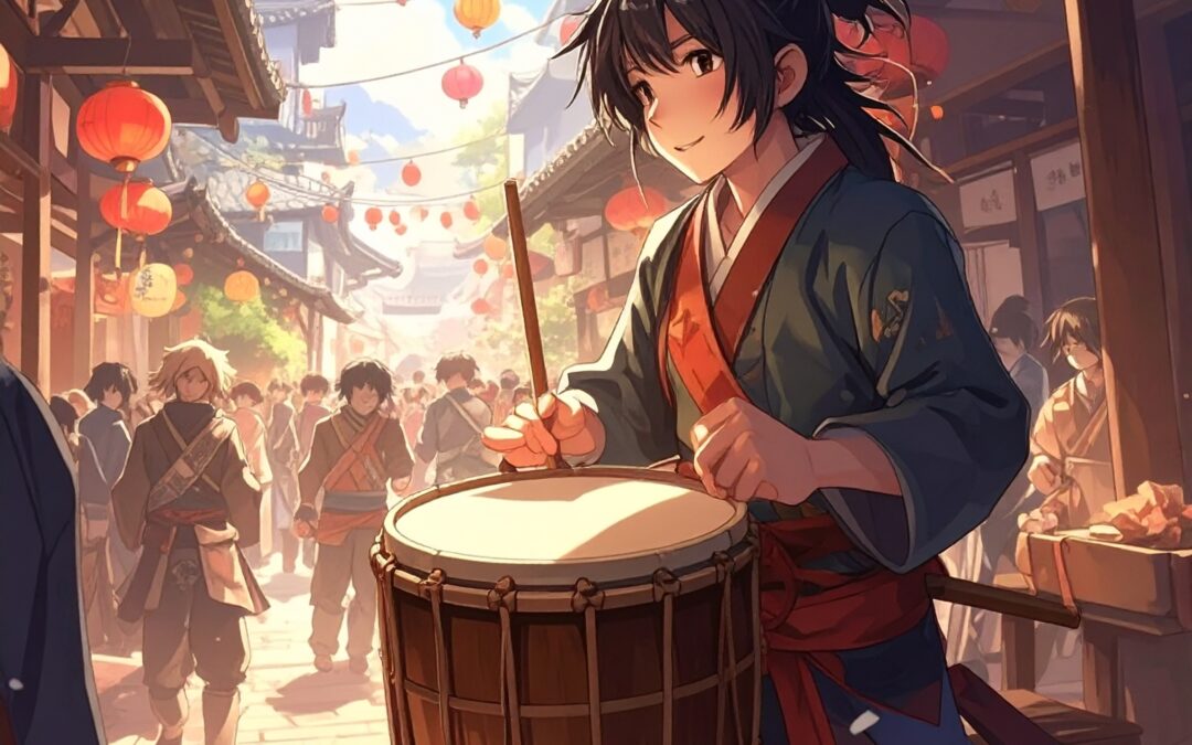 来试试打祭典太鼓吧