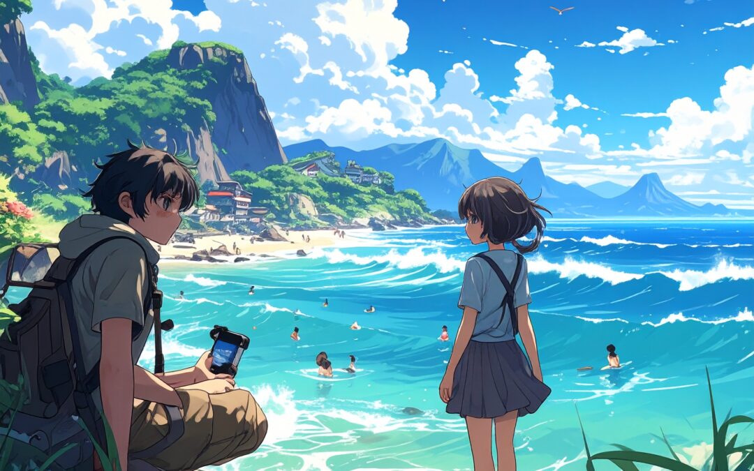 到处都是美如画的风景