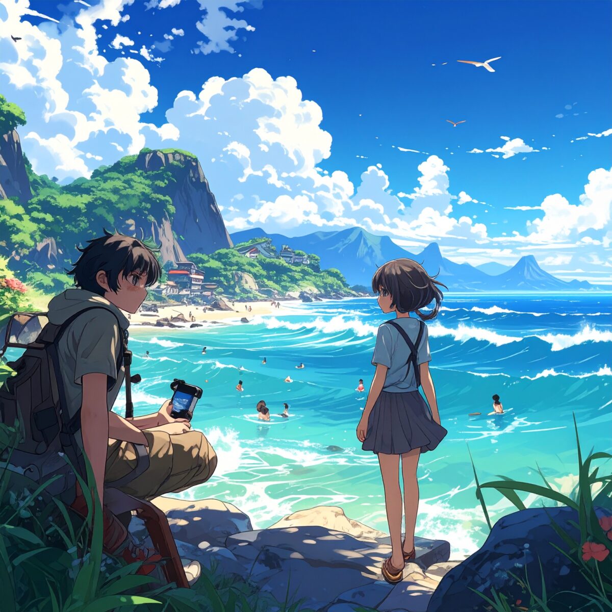 到处都是美如画的风景