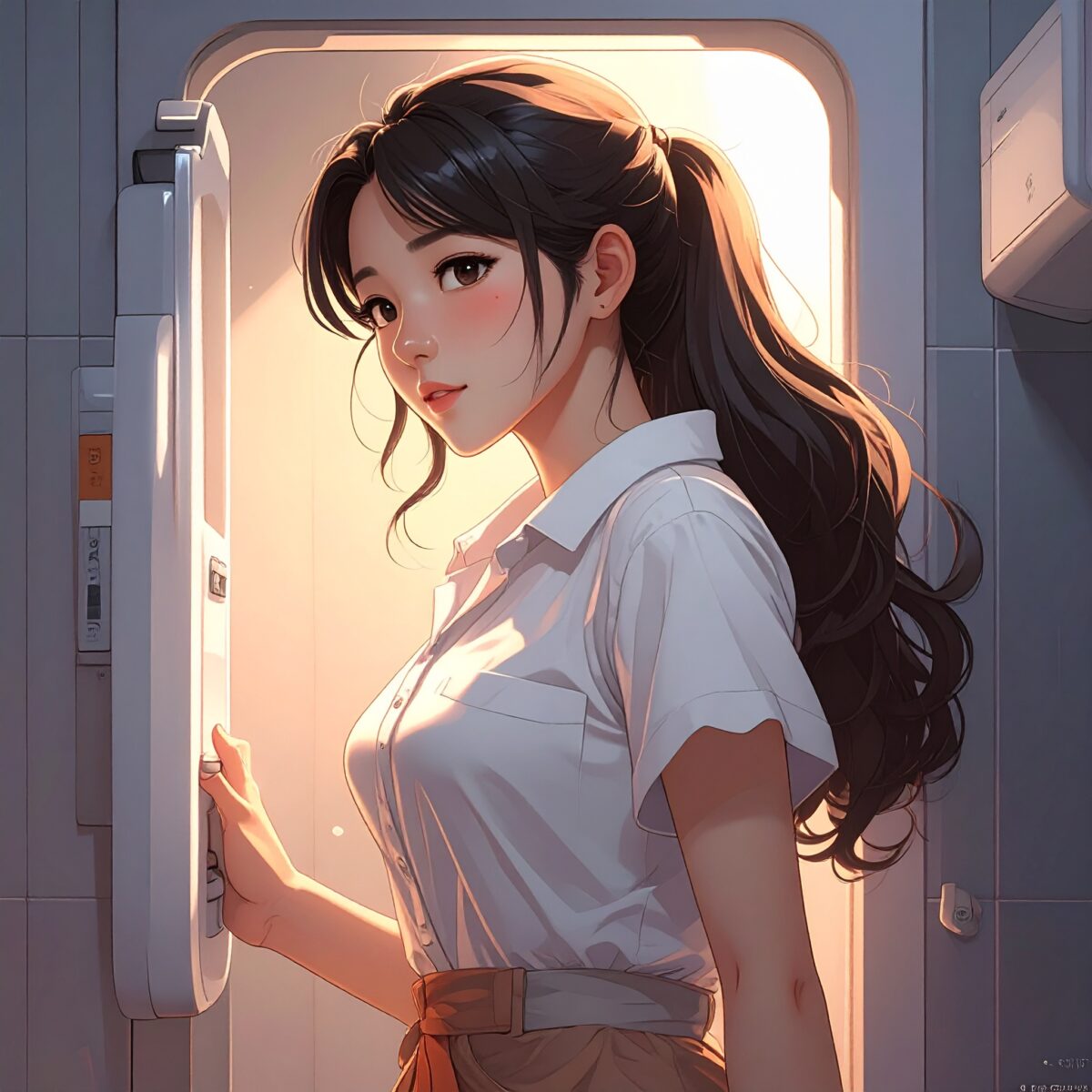 马桶盖自动打开的瞬间，我真切感受到“文明的进步”