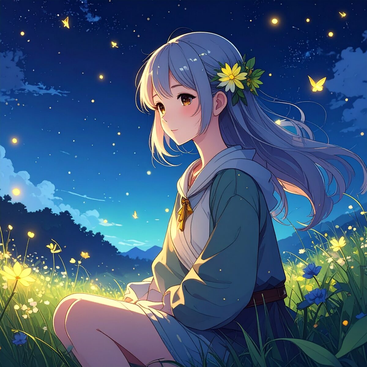 萤火虫之夜——被光包围的山村