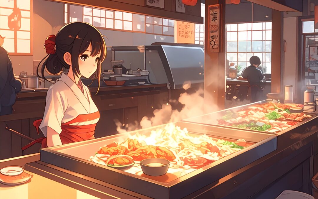 在京都遇见“日本最安静的铁板表演”