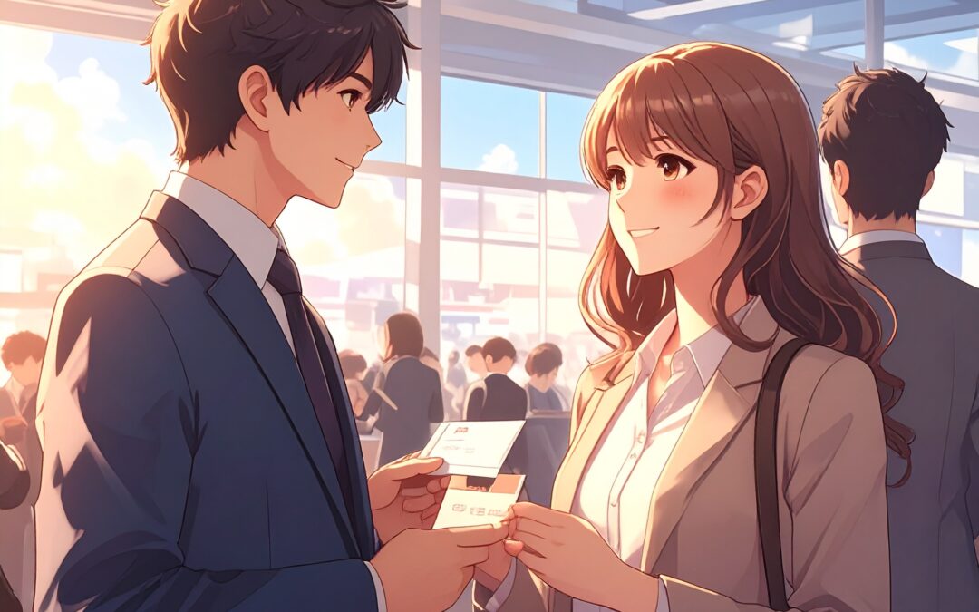 名片交换是一场低语中的“仪式”——嵌入商务初见的礼节