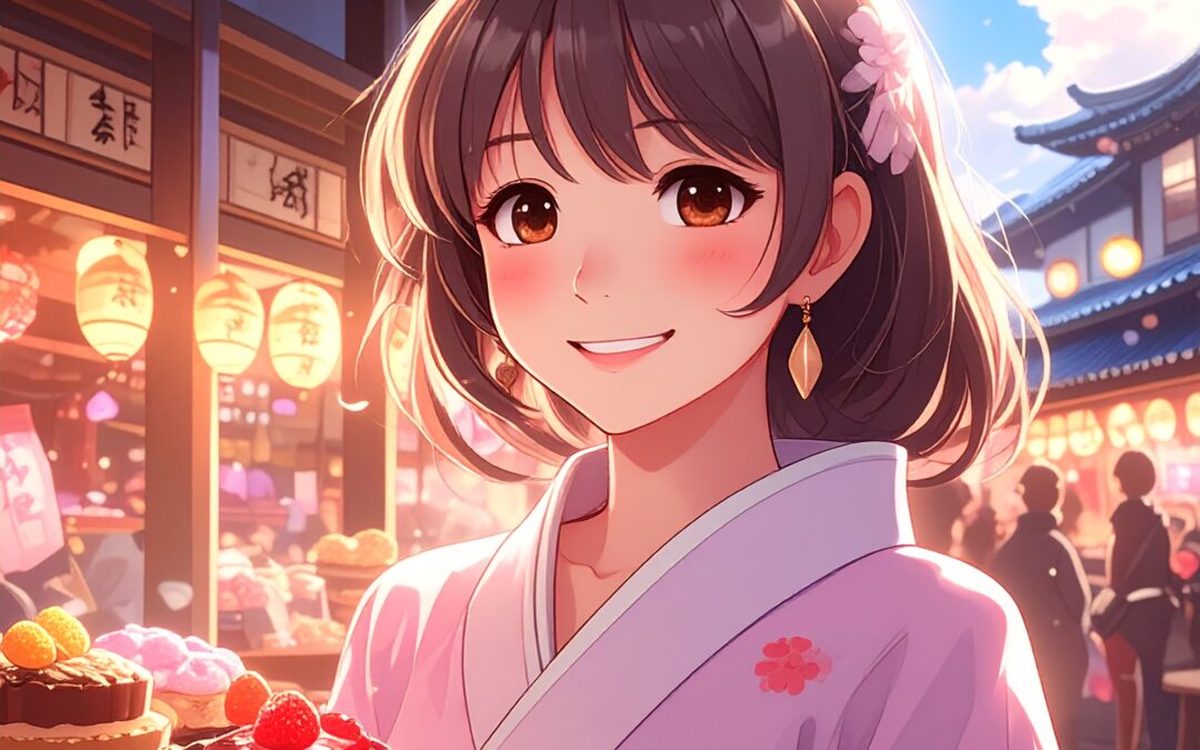 京都的和菓子是艺术，美得让人舍不得吃