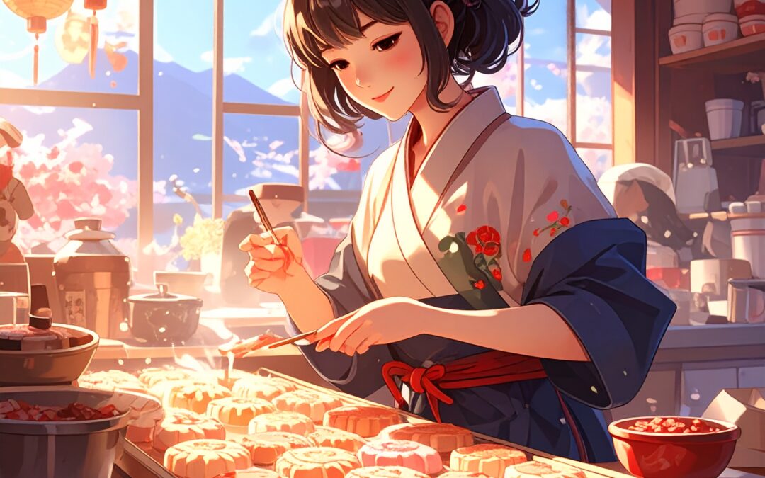 在和果子制作体验中，感受日本的四季