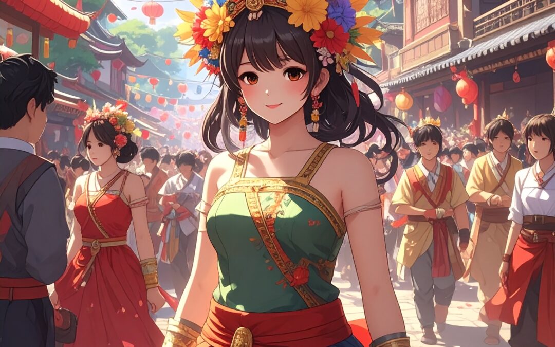 试穿当地祭典服装感受地域文化