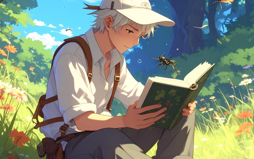 夏日捕虫远足与自制昆虫图鉴