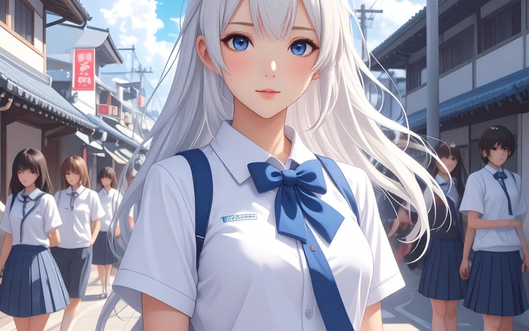 日本女高中生时尚的自我表达