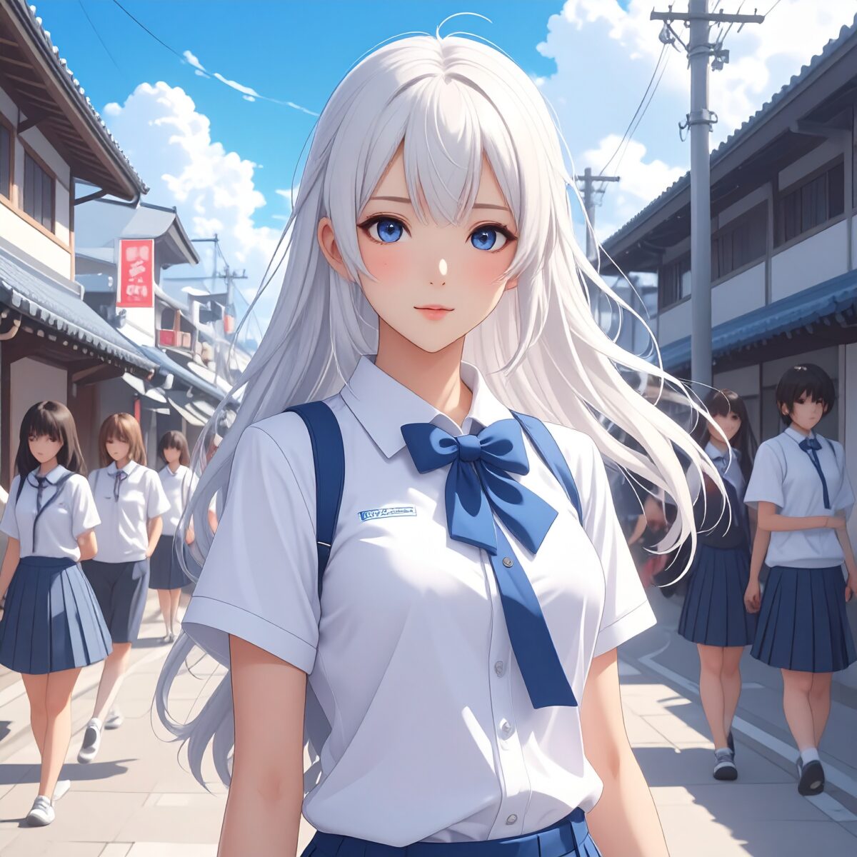 日本女高中生时尚的自我表达