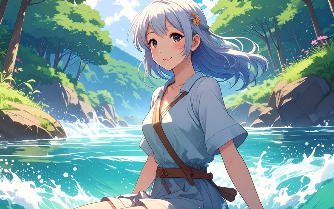 从水边感受自然