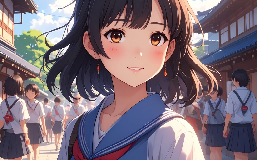 日本女高中生身上那套标准制服,不只是冰冷的校规之物