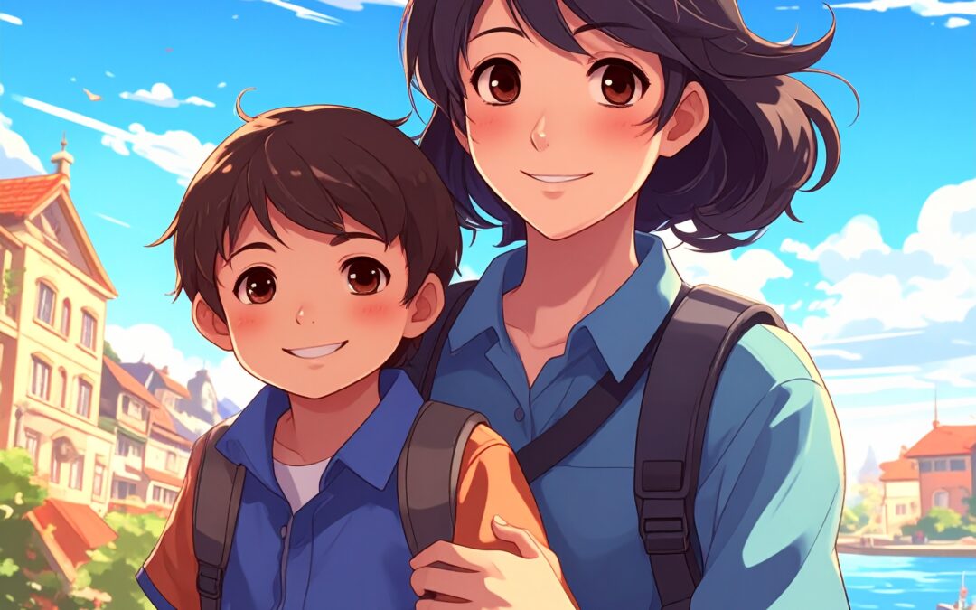 一边工作一边生活的亲子留学体验