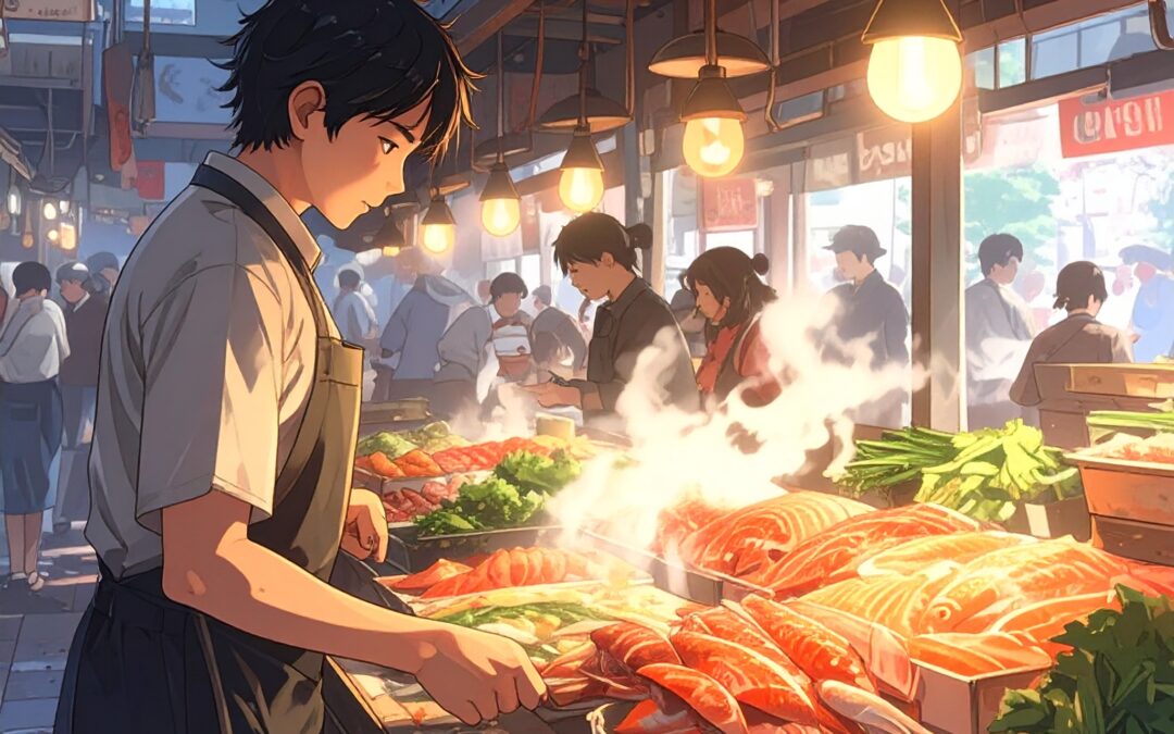 亲子市场探险之旅